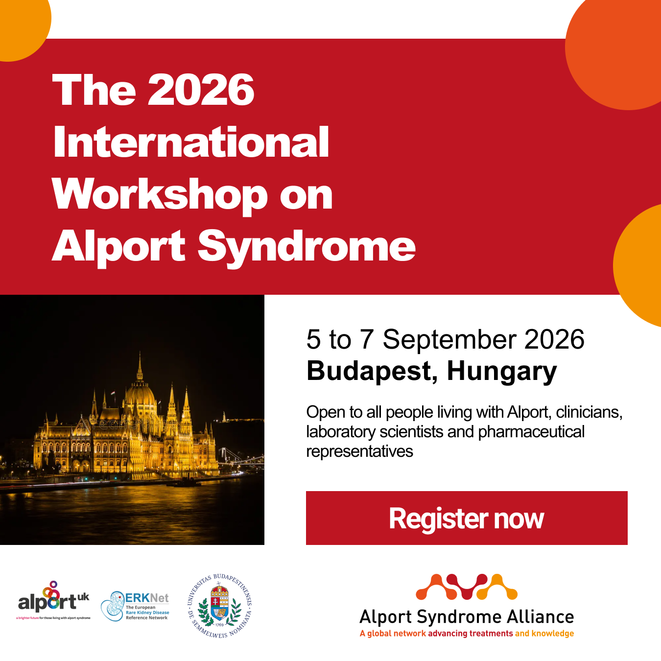 The 2026 International Workshop on Alport Syndrome